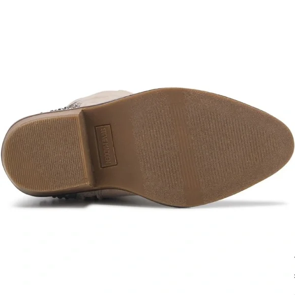 NWT Sand Jeweled Kids Western Boot Big Kid, size 4 - Picture 5 of 6